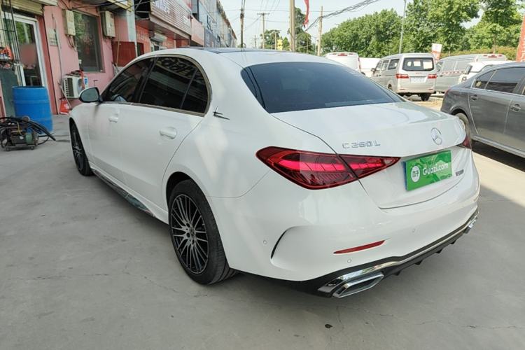 Used Mercedes-Benz C-Class 2023 Restyled C 260 L Sport Edition Rear Left 45 Deg