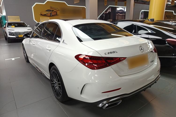 Used Mercedes-Benz C-Class 2023 Restyled C 260 L Sport Edition Rear Left 45 Deg