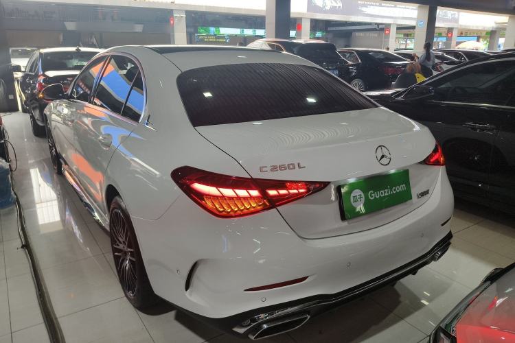 Used Mercedes-Benz C-Class 2023 Restyled C 260 L Sport Edition Rear Left 45 Deg
