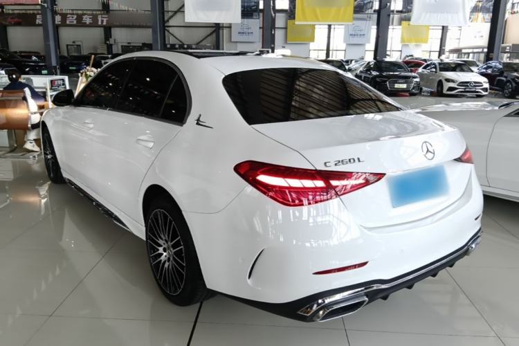 Used Mercedes-Benz C-Class 2023 Restyled C 260 L Sport Edition Rear Left 45 Deg