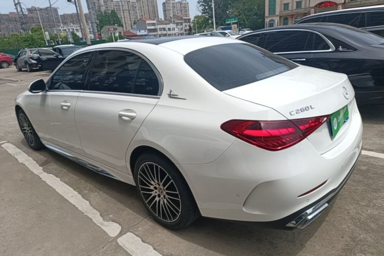 Used Mercedes-Benz C-Class 2023 Second Facelift C 260 L Sport Edition Rear Left 45 Deg