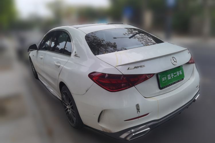 Used Mercedes-Benz C-Class 2023 Restyled C 260 L Sport Edition Rear Left 45 Deg