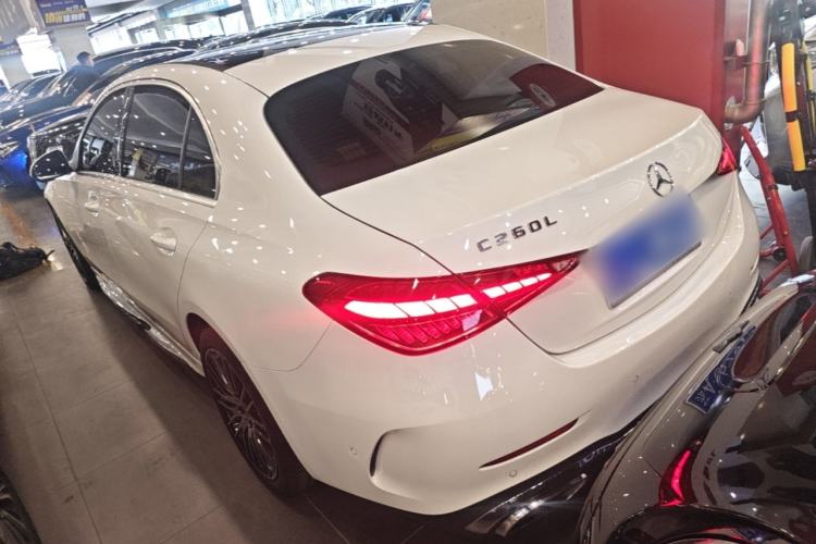 Used Mercedes-Benz C-Class 2023 Restyled C 260 L Sport Edition Rear Left 45 Deg