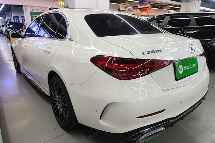 Used Mercedes-Benz C-Class 2023 Restyled C 260 L Sport Edition Rear Left 45 Deg