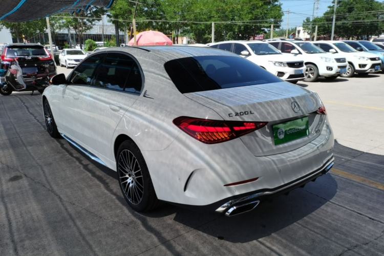 Used Mercedes-Benz C-Class 2023 C 200 L Sport Edition Rear Left 45 Deg