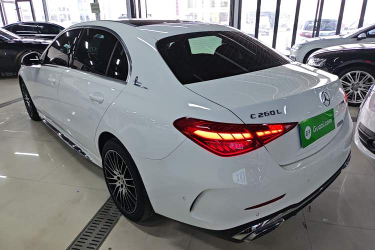 Used Mercedes-Benz C-Class 2023 Second Facelift C 260 L Sport Edition Rear Left 45 Deg