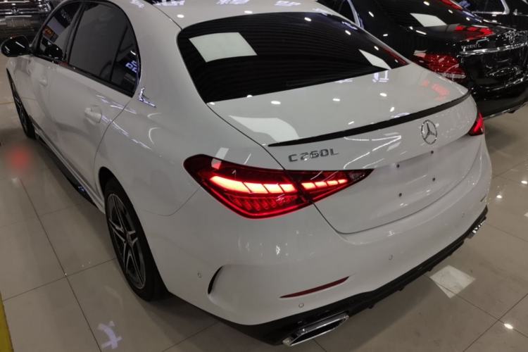 Used Mercedes-Benz C-Class 2023 Second Facelift C 260 L Starry Night Sports Edition Rear Left 45 Deg