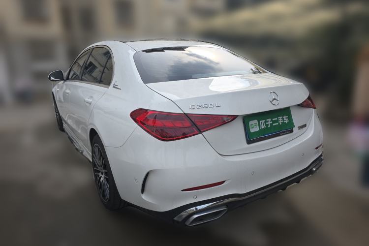 Used Mercedes-Benz C-Class 2023 Second Facelift C 260 L Sport Edition Rear Left 45 Deg
