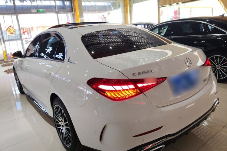Used Mercedes-Benz C-Class 2023 Second Facelift C 260 L Sport Edition Rear Left 45 Deg