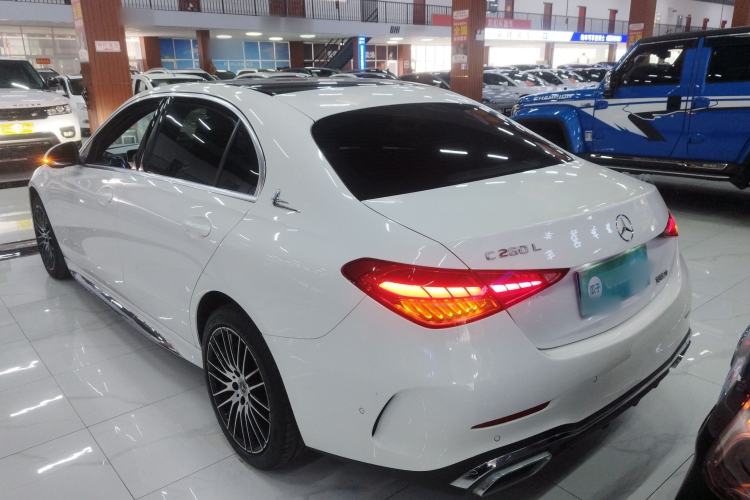 Used Mercedes-Benz C-Class 2023 C 260 L Sport Edition Rear Left 45 Deg