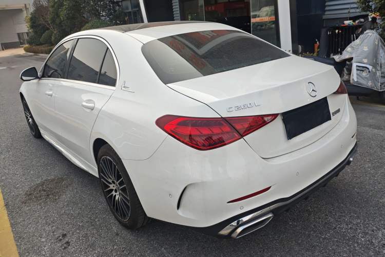 Used Mercedes-Benz C-Class 2023 Second Facelift C 260 L Sport Edition Rear Left 45 Deg