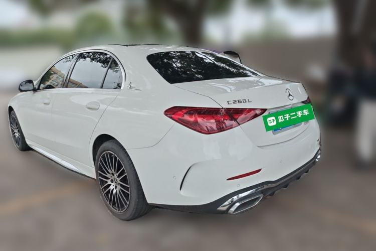 Used Mercedes-Benz C-Class 2023 Second Facelift C 260 L Rear Left 45 Deg