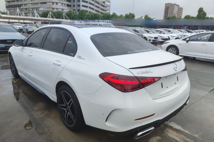 Used Mercedes-Benz C-Class 2023 C 260 L Bright Night Sports Edition Rear Left 45 Deg