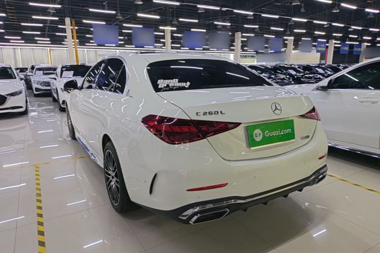Used Mercedes-Benz C-Class 2023 Restyled C 260 L Sport Edition Rear Left 45 Deg