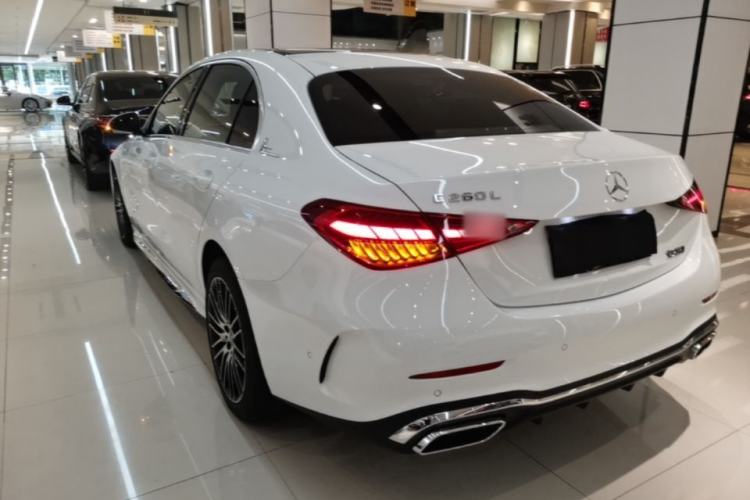 Used Mercedes-Benz C-Class 2023 Second Facelift C 260 L Sport Edition Rear Left 45 Deg