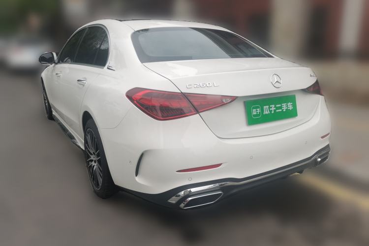 Used Mercedes-Benz C-Class 2023 Second Facelift C 260 L Sport Edition Rear Left 45 Deg