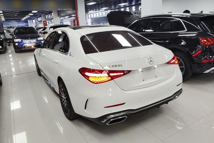 Used Mercedes-Benz C-Class 2023 Second Facelift C 260 L Sport Edition Rear Left 45 Deg