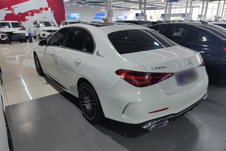 Used Mercedes-Benz C-Class 2023 Second Facelift C 260 L Sport Edition Rear Left 45 Deg
