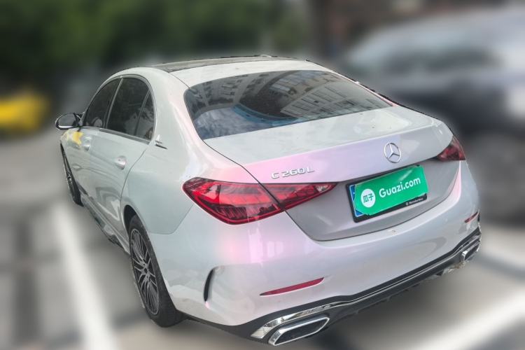 Used Mercedes-Benz C-Class 2023 Second Facelift C 260 L Sport Edition Rear Left 45 Deg