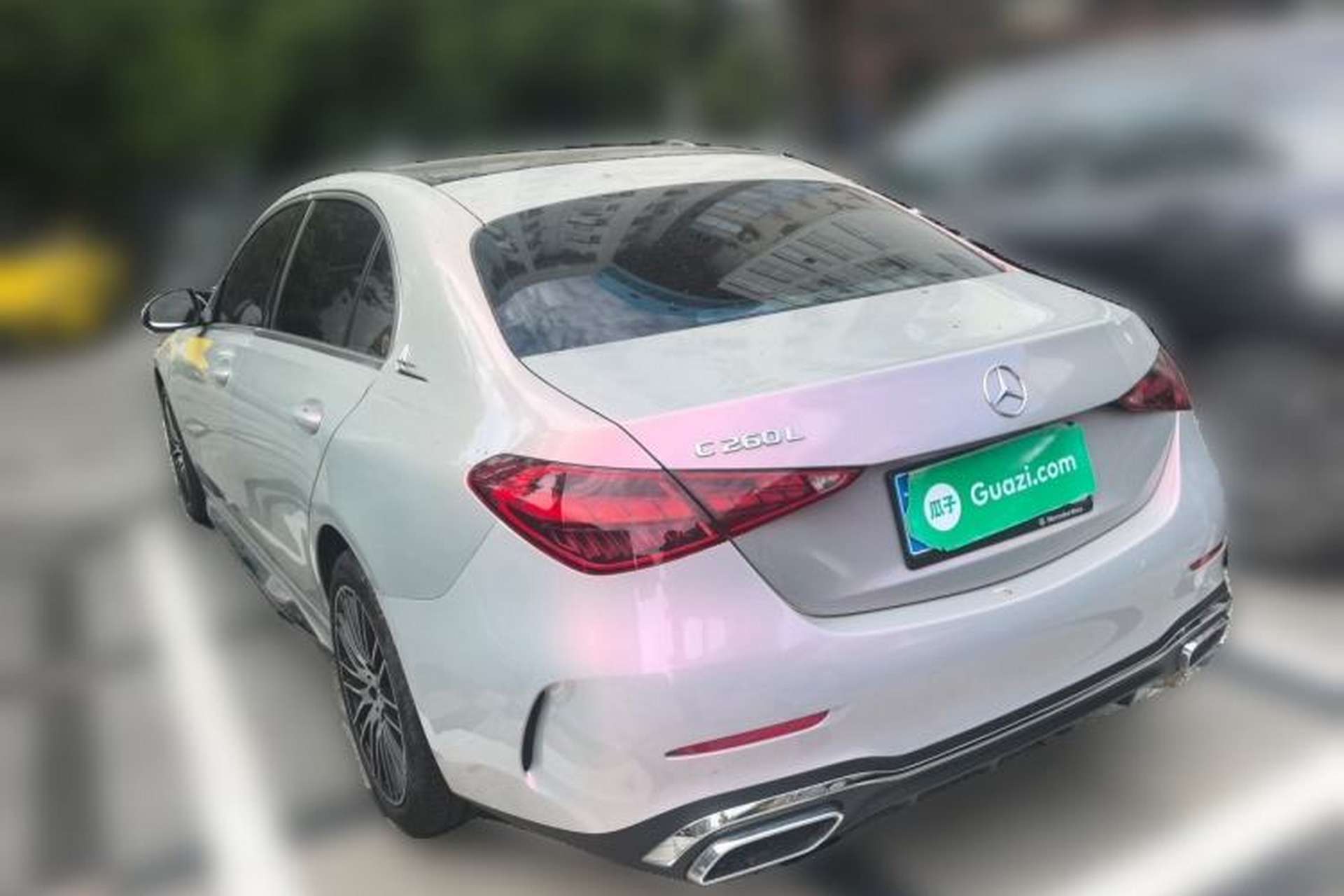 Used Mercedes-Benz C-Class 2023 Second Facelift C 260 L Sport Edition Rear Left 45 Deg