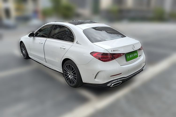 Used Mercedes-Benz C-Class 2023 Second Facelift C 260 L Sport Edition Rear Left 45 Deg
