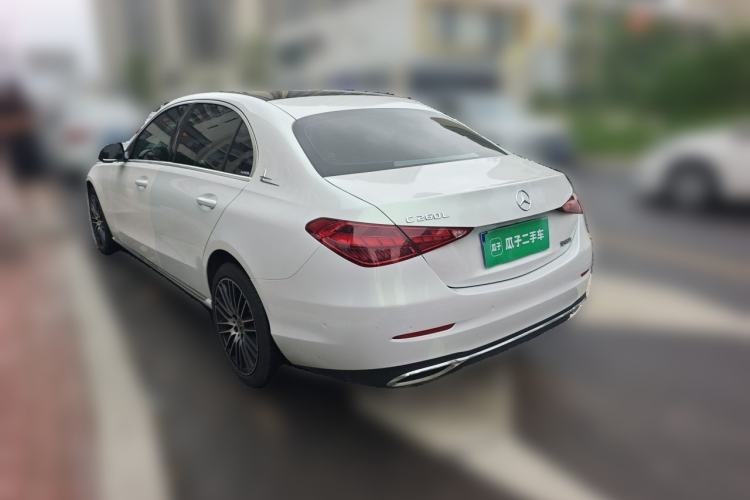 Used Mercedes-Benz C-Class 2023 C 260 L Rear Left 45 Deg