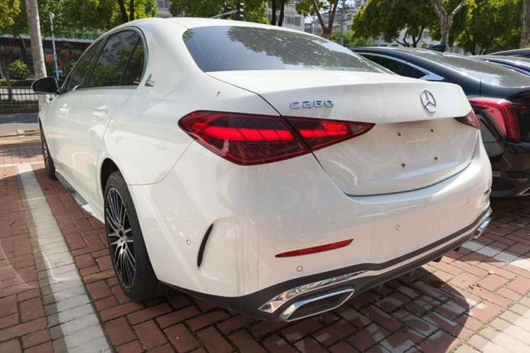 Used Mercedes-Benz C-Class 2023 Second Facelift C 260 L Sport Edition Rear Left 45 Deg