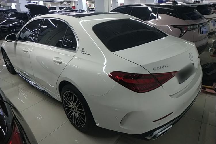 Used Mercedes-Benz C-Class 2023 C 260 L Sport Edition Rear Left 45 Deg