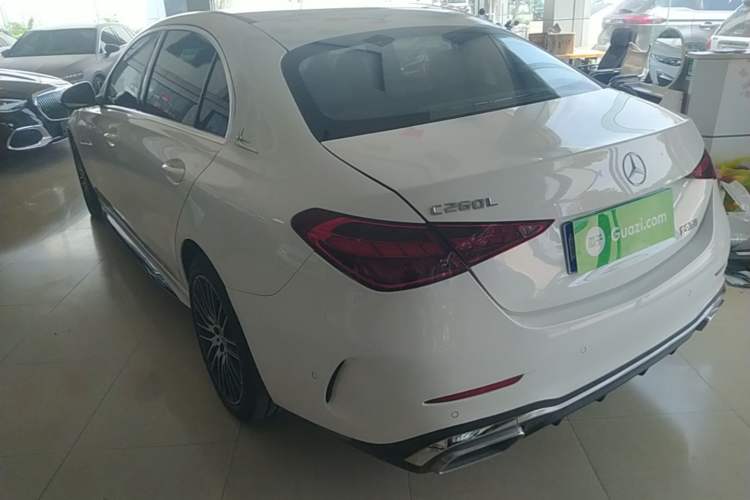 Used Mercedes-Benz C-Class 2023 Revised C 200 L Sport Edition Rear Left 45 Deg