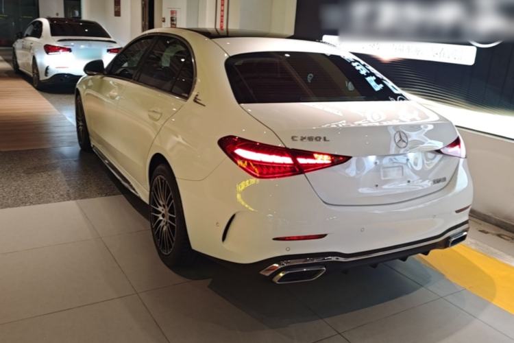 Used Mercedes-Benz C-Class 2023 C 260 L Sport Edition Rear Left 45 Deg