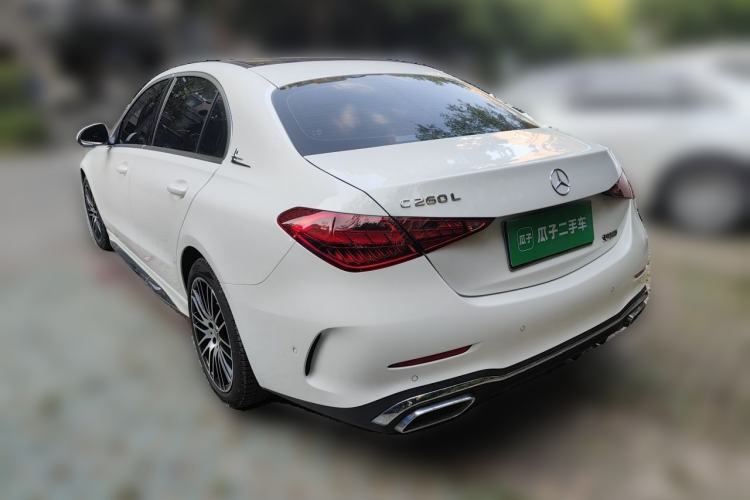 Used Mercedes-Benz C-Class 2023 Second Facelift C 260 L Sport Edition Rear Left 45 Deg