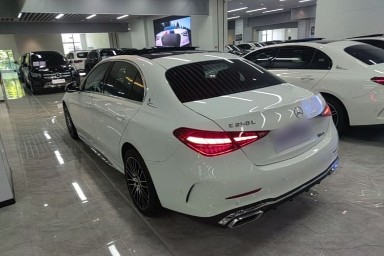 Used Mercedes-Benz C-Class 2023 Restyled C 260 L Sport Edition Rear Left 45 Deg