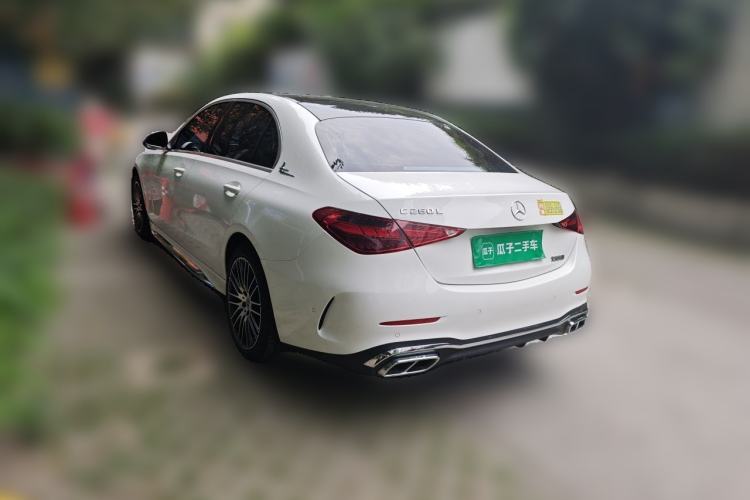 Used Mercedes-Benz C-Class 2023 C 260 L Sport Edition Rear Left 45 Deg