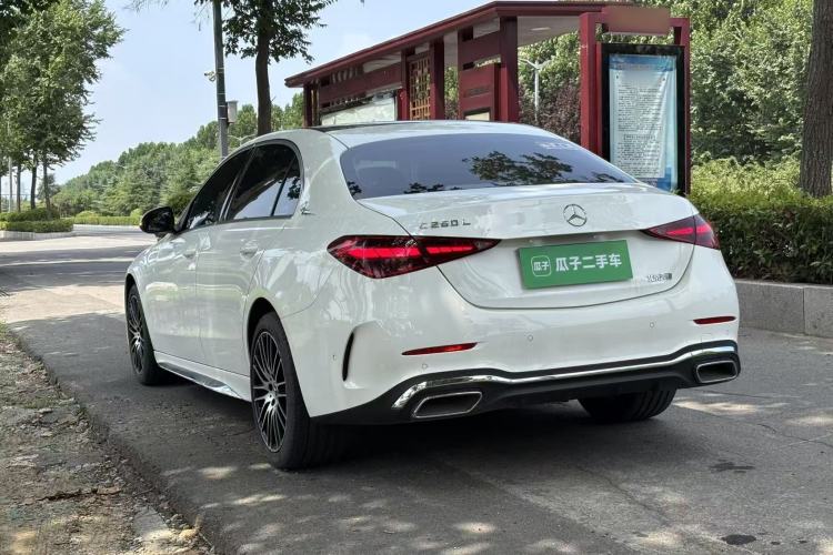Used Mercedes-Benz C-Class 2023 Restyled C 260 L Sport Edition Rear Left 45 Deg