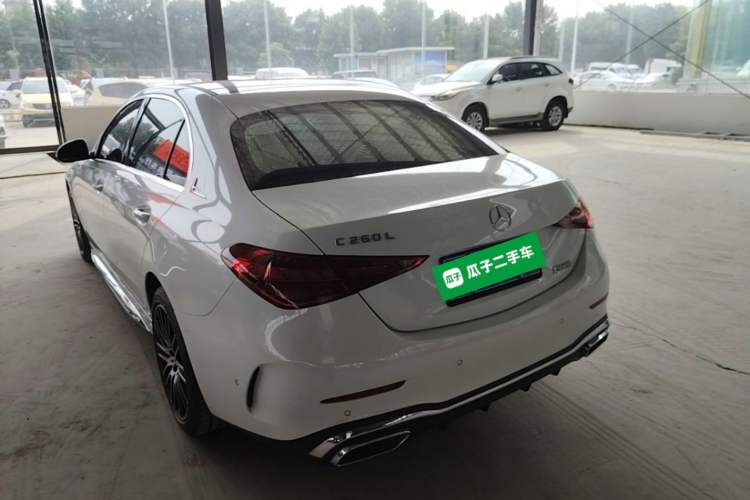 Used Mercedes-Benz C-Class 2023 C 260 L Sport Edition Rear Left 45 Deg