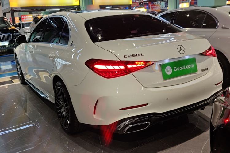 Used Mercedes-Benz C-Class 2023 Restyled C 260 L Sport Edition Rear Left 45 Deg