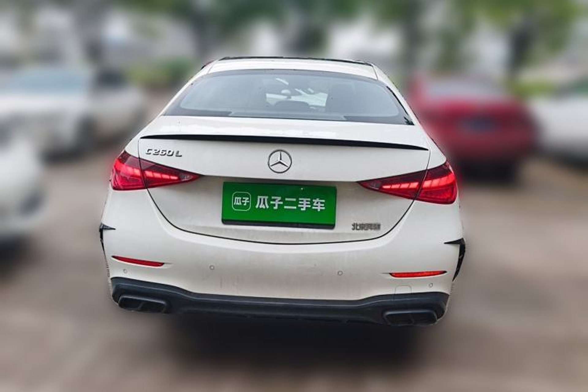 Used Mercedes-Benz C-Class 2023 Second Facelift C 260 L Sport Edition Rear
