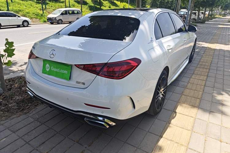 Used Mercedes-Benz C-Class 2023 C 260 L Sport Edition Rear Right 45 Deg