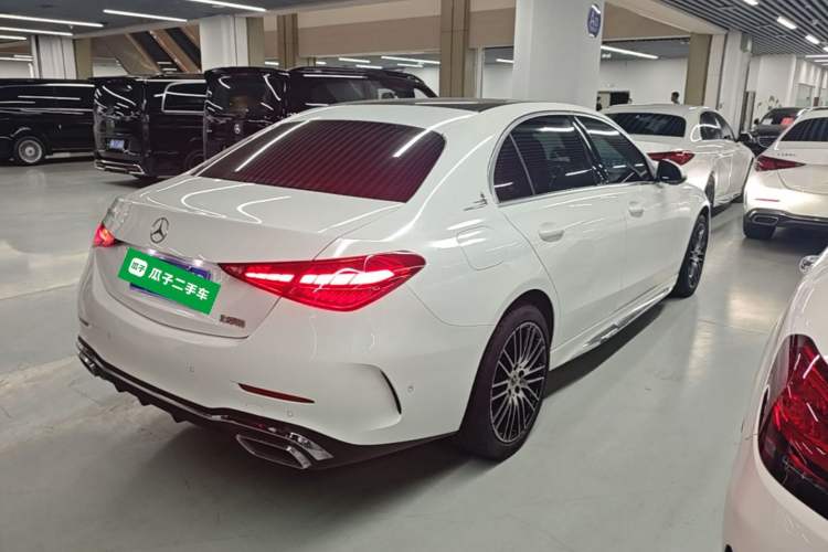 Used Mercedes-Benz C-Class 2023 C 260 L Sport Edition Rear Right 45 Deg
