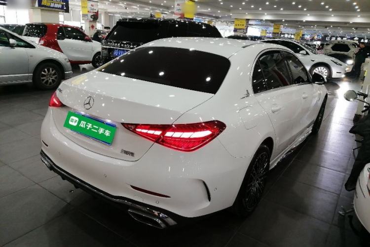 Used Mercedes-Benz C-Class 2023 C 200 L Sport Edition Rear Right 45 Deg