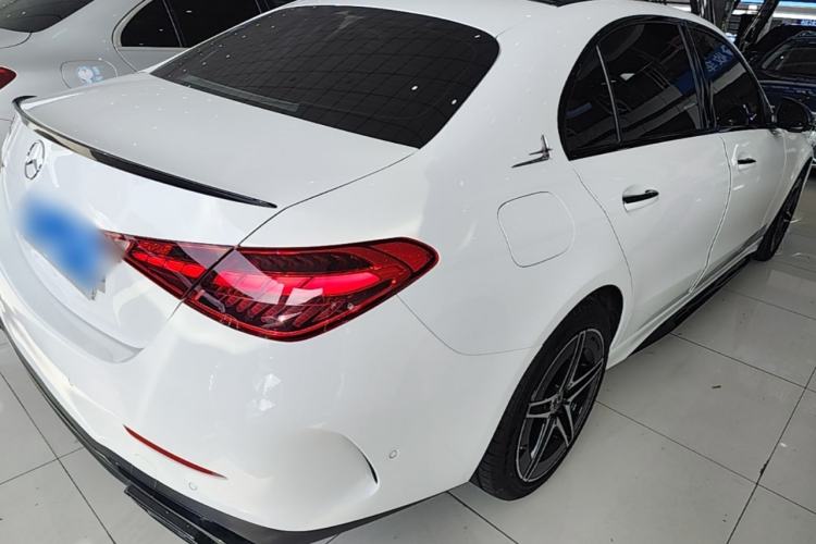 Used Mercedes-Benz C-Class 2023 Second Facelift C 260 L Starry Night Sports Edition Rear Right 45 Deg