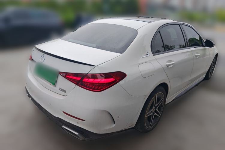 Used Mercedes-Benz C-Class 2023 Second Facelift C 260 L Starry Night Sports Edition Rear Right 45 Deg