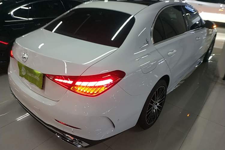 Used Mercedes-Benz C-Class 2023 Second Facelift C 260 L Sport Edition Rear Right 45 Deg