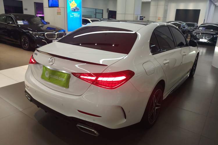 Used Mercedes-Benz C-Class 2023 C 260 L Bright Night Sports Edition Rear Right 45 Deg