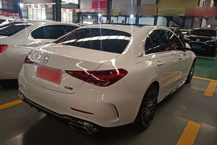 Used Mercedes-Benz C-Class 2023 Second Facelift C 260 L Sport Edition Rear Right 45 Deg