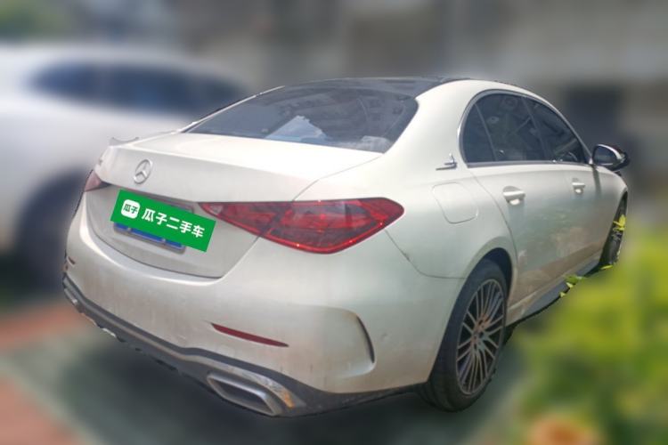 Used Mercedes-Benz C-Class 2023 C 200 L Sport Edition Rear Right 45 Deg