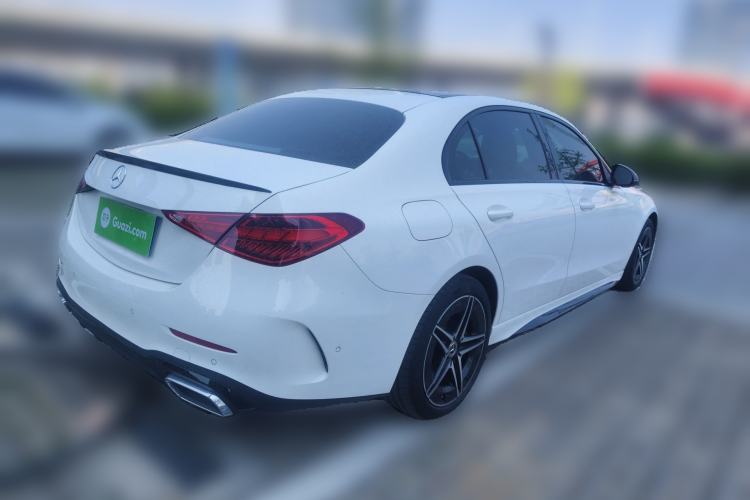 Used Mercedes-Benz C-Class 2023 Restyled C 260 L Night Edition Sports Version Rear Right 45 Deg
