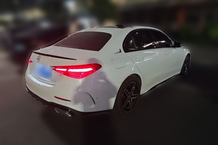 Used Mercedes-Benz C-Class 2023 Second Facelift C 260 L Starry Night Sports Edition Rear Right 45 Deg