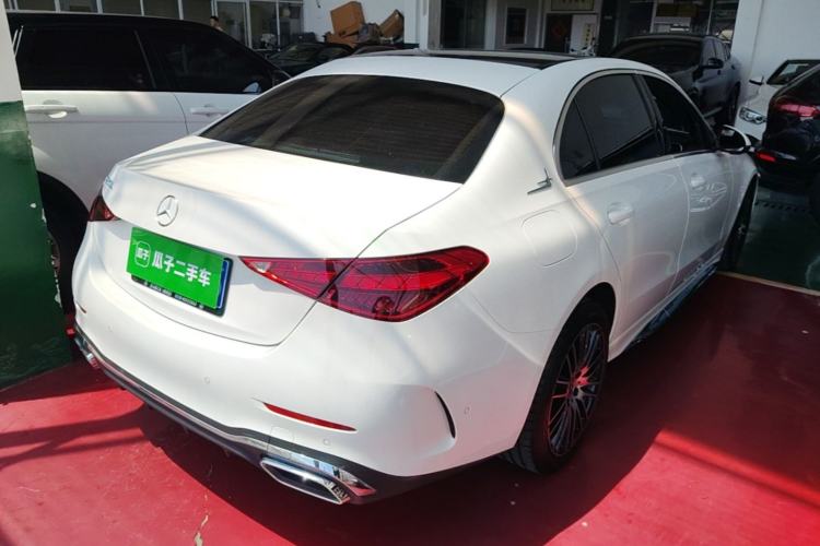 Used Mercedes-Benz C-Class 2023 Second Facelift C 260 L Sport Edition Rear Right 45 Deg