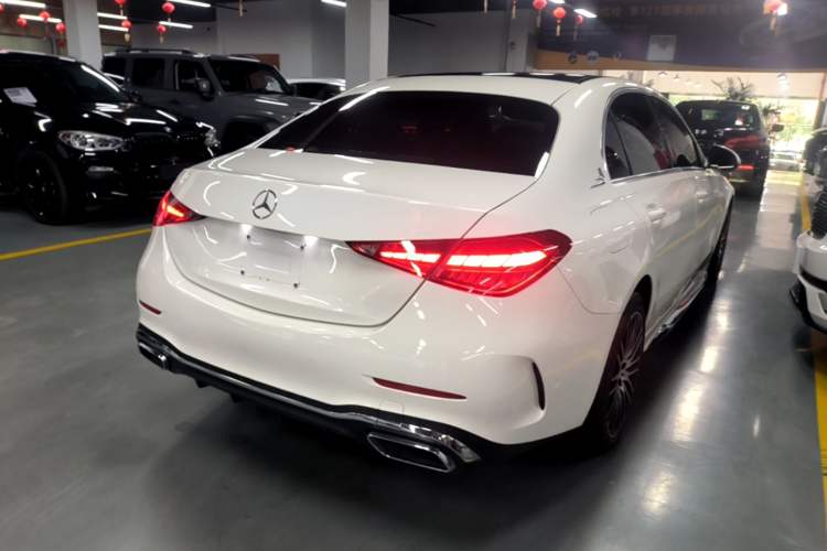 Used Mercedes-Benz C-Class 2023 Second Facelift C 260 L Sport Edition Rear Right 45 Deg